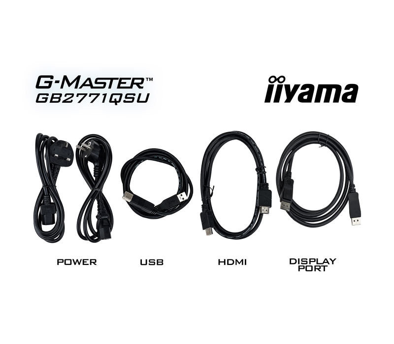 464915 Monitor IIYAMA G-Master Red Eagle/27" WQHD IPS/16:9/200 Hz/2x HDMI/DP/USB HUB/GŁOŚNIKI/PIVOT/3 lata carry-in
