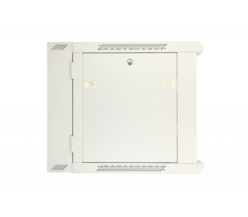 465002 Extralink Szafka wisząca rack 9U 600x600 szara dwusekcyjna 