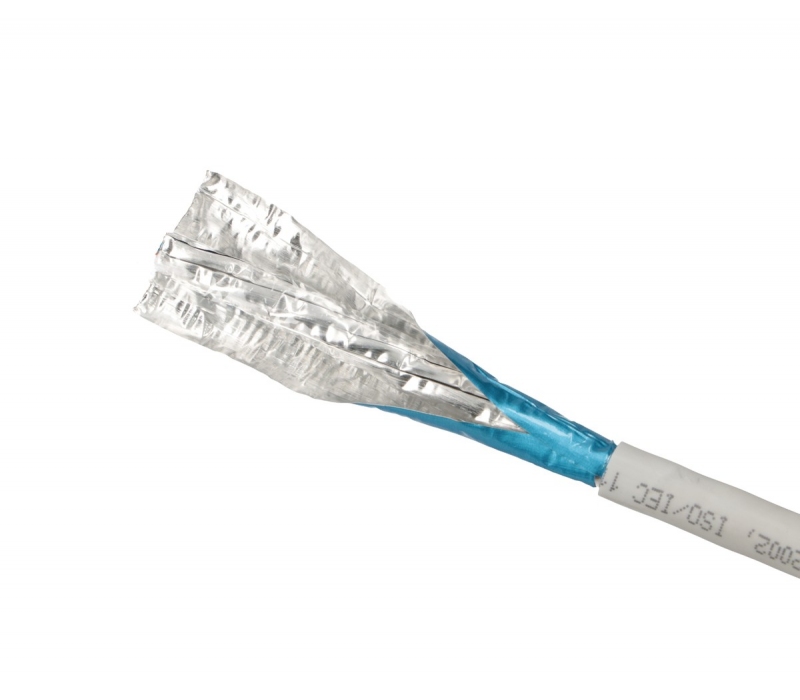 465013 Extralink CAT6A FTP (F/FTP) V2 Wewnętrzny | Kabel sieciowy skrętka | 500M LSZH