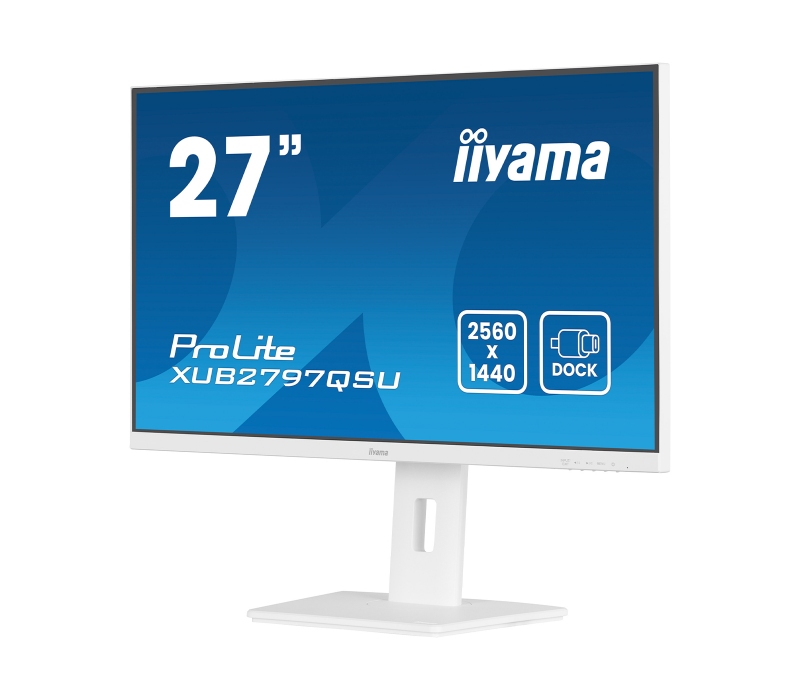 465015 Monitor IIYAMA ProLite/27" WQHD IPS/16:9/100 Hz/HDMI/DP/USB HUB/GŁOŚNIKI/PIVOT/5 lat carry-in