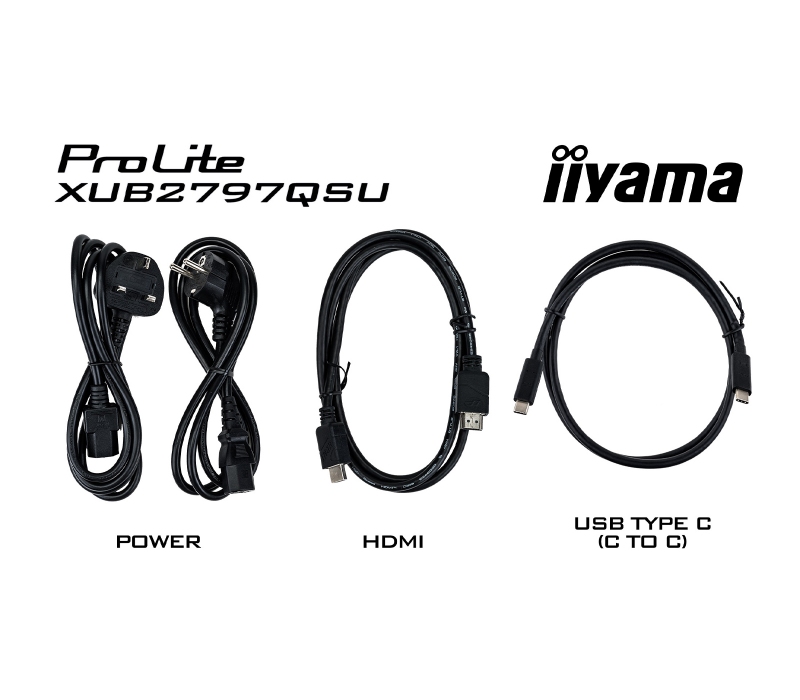 465023 Monitor IIYAMA ProLite/27" WQHD IPS/16:9/100 Hz/HDMI/DP/USB HUB/GŁOŚNIKI/PIVOT/5 lat carry-in
