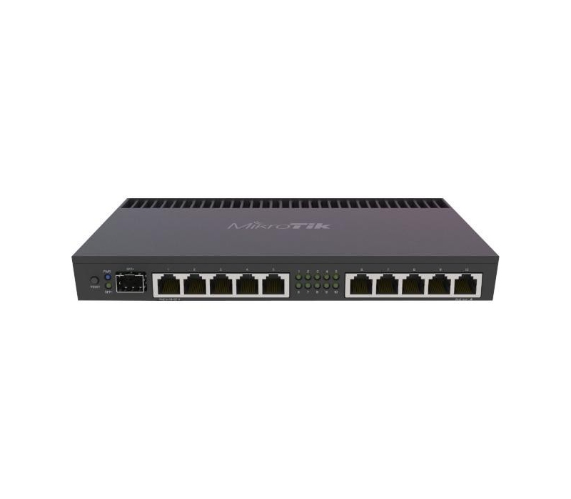 465322 Mikrotik Router xDSL 10xGbE PoE  RB4011iGS+RM 
