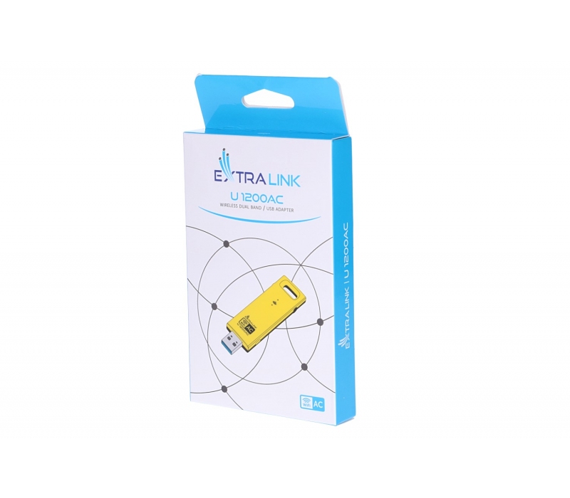 465366 Extralink U1200AC | Adapter USB | AC1200 Dual Band