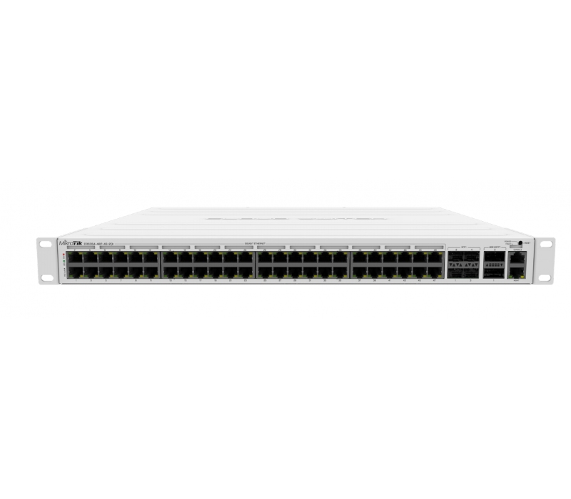 465408 Mikrotik Przełącznik 48xGbE4 SFP+ CRS354-48P-4S+2Q+RM 
