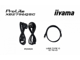 465462 Monitor IIYAMA ProLite/27" WQHD IPS/16:9/75 Hz/HDMI/USB-C/USB HUB/GŁOŚNIKI/PIVOT/3 lata carry-in
