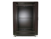 465524 Extralink Szafa rack 27U 600x1000mm czarna stojąca