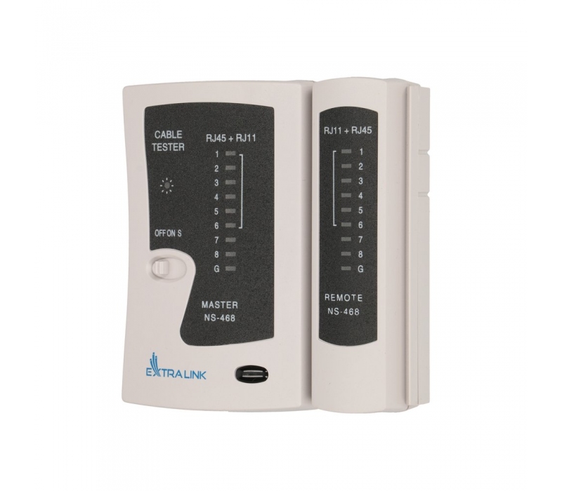 465536 Extralink Tester kabla RJ45 RJ11 