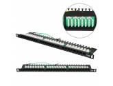 465548 Extralink CAT6 UTP 0,5U | Patchpanel | 24 porty