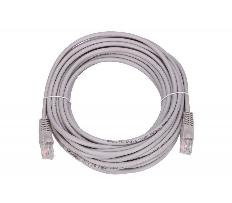 465570 Extralink Kat.5e UTP 10m | Patchcord LAN | Miedź Kabel sieciowy skrętka