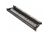 465620 Extralink CAT6A STP | Patchpanel | 24 porty