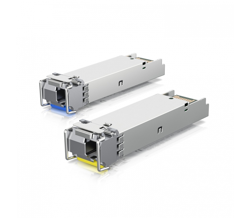 465760 UBIQUITI Ubiquiti UACC-OM-SM-1G-S-2 | Moduł SFP | BIDI, SM, Simplex LC, 1.25Gbps, 3km