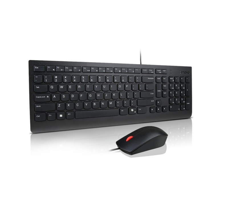 465767 Lenovo Essential Wired Keyboard and Mouse Combo AI US English