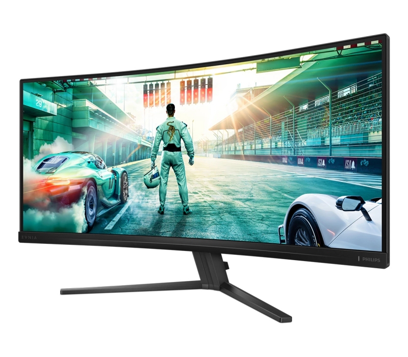 466054 Monitor Philips Evnia 3000/34" UWQHD VA/21:9/180 Hz/1500R/2x HDMI/DP/AUDIO/3 lata carry-in