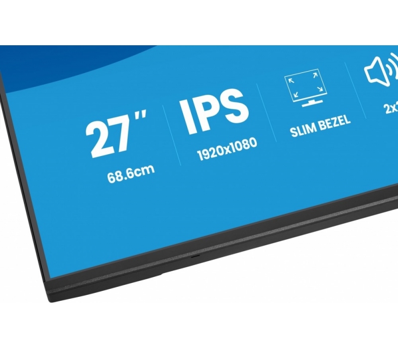 466430 Monitor  ProLite 27 cali X2797HSU-B1  IPS,FHD,HDMI,DP,120Hz,350CD,2xUSBv3.2,  2xUSB-C, GW 5lat 