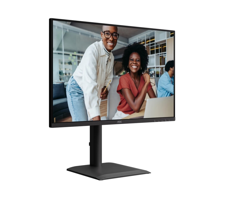 466544 Monitor AOC X24E4U/24" WUXGA IPS/16:10/100 Hz/HDMI/DP/VGA/USB HUB/GŁOŚNIKI/PIVOT/5 lat carry-in