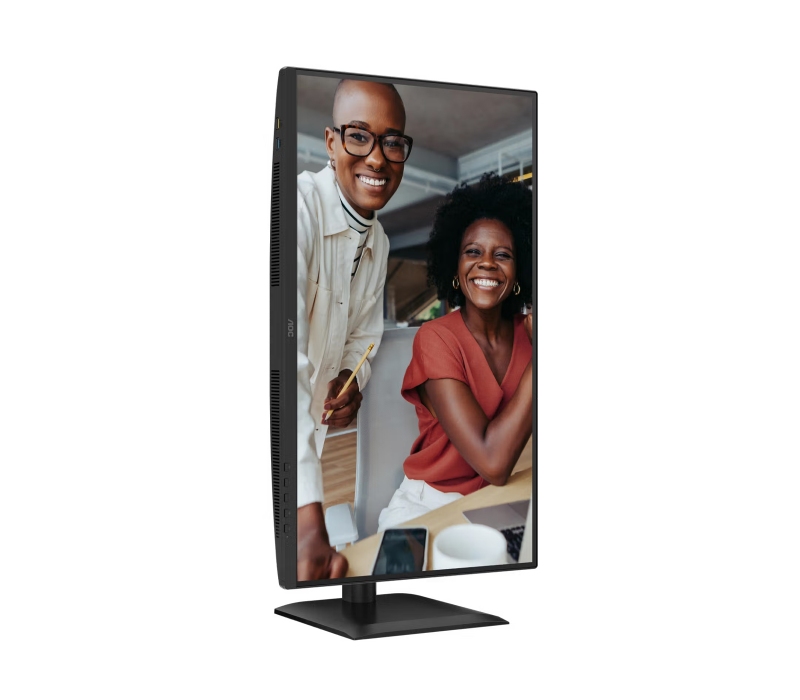 466575 Monitor AOC Q27E4U/27" QHD IPS/16:9/120 Hz/HDMI/DP/USB HUB/GŁOŚNIKI/PIVOT/5 lat carry-in