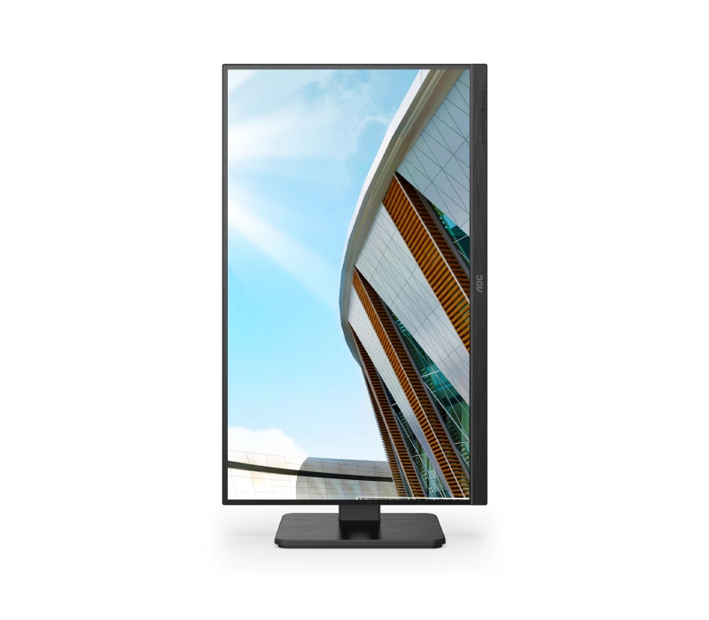 466789 Monitor AOC 27P2Q/27" Full HD IPS/16:9/100 Hz/HDMI/DP/VGA/DVI/USB HUB/PIVOT/GŁOŚNIKI/3 lata carry-in