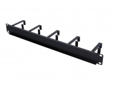 466811 Extralink Organizer kabli 1U czarny 