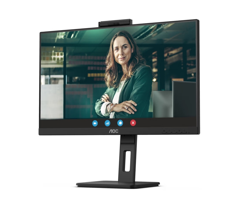 466923 Monitor AOC Q27P3QW/27" QHD IPS/16:9/100 Hz/2x HDMI/DP/USB HUB/CAM/GŁOŚNIKI/PIVOT/3 lata carry-in