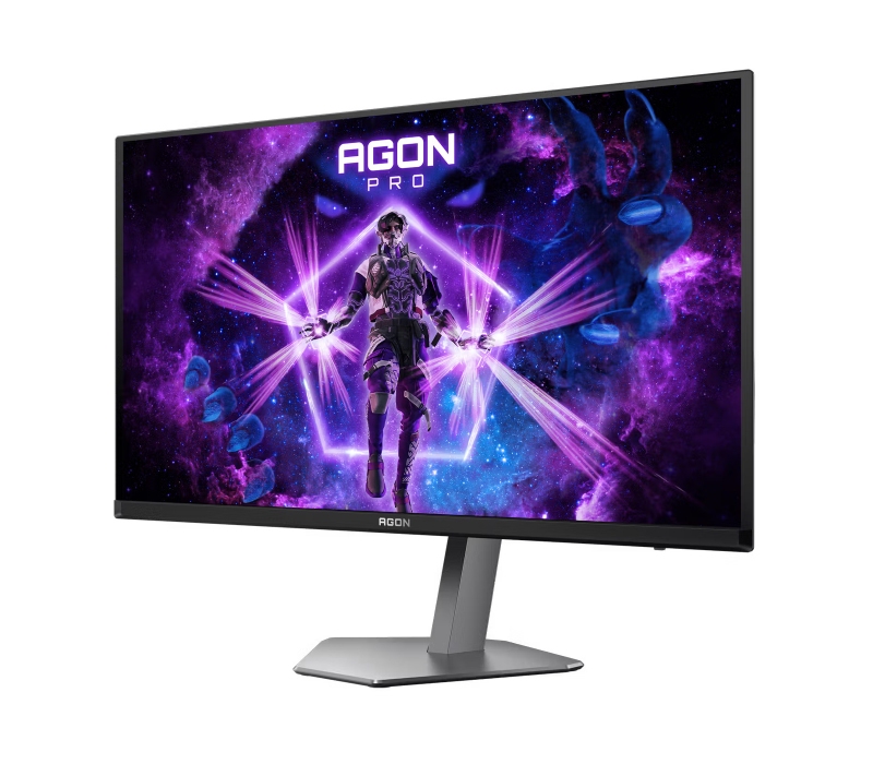 467240 Monitor AOC AGON PRO/26,5" QHD QD-OLED/16:9/280 Hz/2x HDMI/2x DP/USB HUB/GŁOŚNIKI/PIVOT/3 lata carry-in