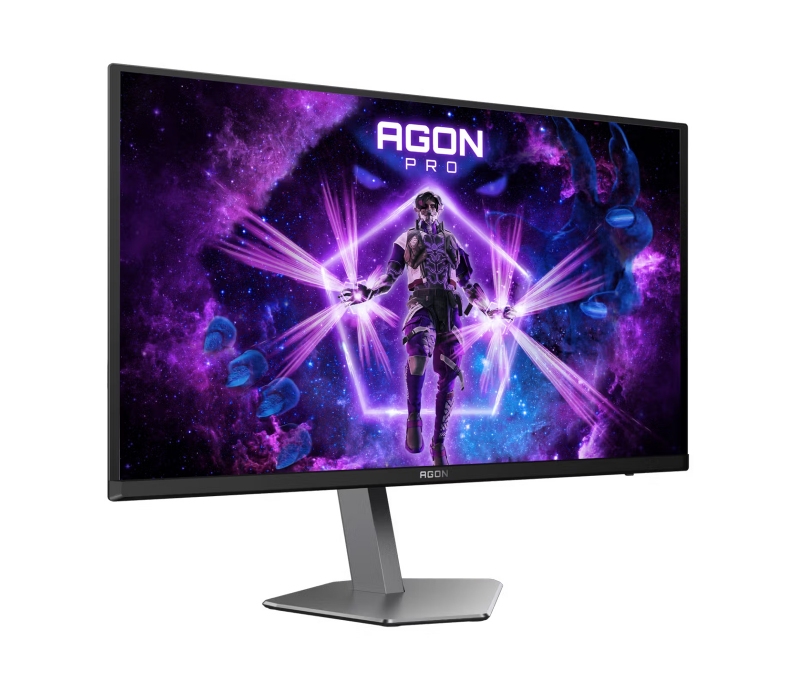 467242 Monitor AOC AGON PRO/26,5" QHD QD-OLED/16:9/280 Hz/2x HDMI/2x DP/USB HUB/GŁOŚNIKI/PIVOT/3 lata carry-in