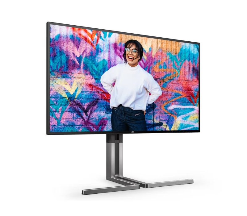 467369 Monitor AOC Graphic Pro U3/27" 4K IPS/16:9/60 Hz/2x HDMI/DP/USB HUB/RJ-45/GŁOŚNIKI/PIVOT/3 lata carry-in