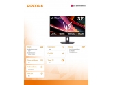 467828 Monitor 31.5" VA LG Electronics 32G600A-B.AEUQ 2560x1440 16:9 Czarny