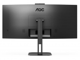 467925 Monitor AOC CU34V5CW/BK/34" WQHD VA/21:9/100 Hz/1500R/HDMI/DP/USB HUB/CAM/GŁOŚNIKI/3 lata carry-in