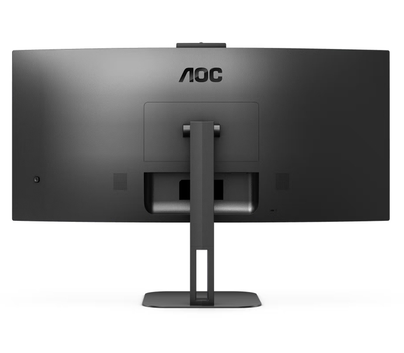 467925 Monitor AOC CU34V5CW/BK/34" WQHD VA/21:9/100 Hz/1500R/HDMI/DP/USB HUB/CAM/GŁOŚNIKI/3 lata carry-in
