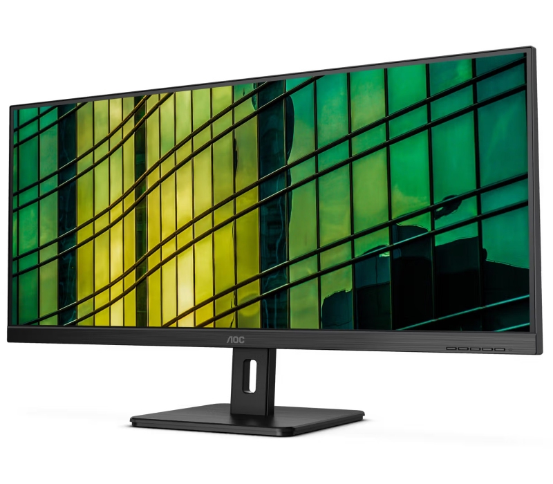 467980 Monitor AOC U34E2M/34" WQHD VA/21:9/100 Hz/2x HDMI/DP/AUDIO/3 lata carry-in
