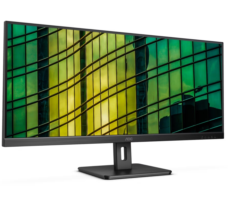 467981 Monitor AOC U34E2M/34" WQHD VA/21:9/100 Hz/2x HDMI/DP/AUDIO/3 lata carry-in
