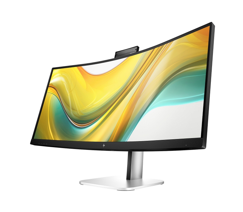 468434 Monitor HP S5 Pro 534pm/34" WQHD VA/21:9/100 Hz/1500R/HDMI/DP/USB HUB/RJ-45/CAM/GŁOŚNIKI/PIVOT/3 lata carry-in
