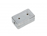 468628 Extralink CAT6 STP | Puszka połączeniowa | beczka, złączka, srebrna