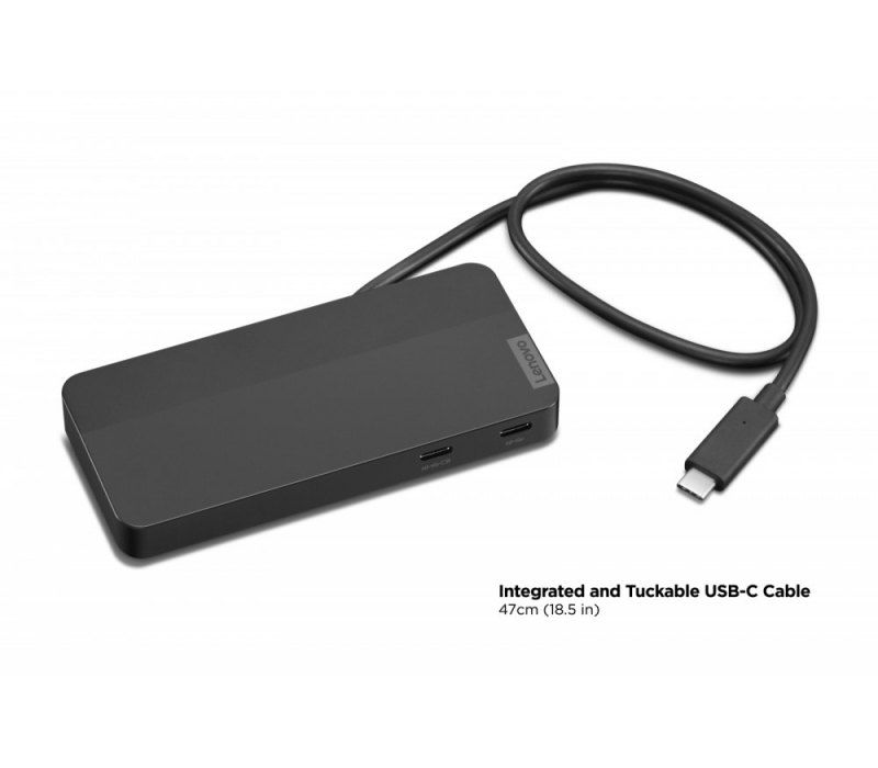 468851 Lenovo USB-C Dual Display Travel Dock