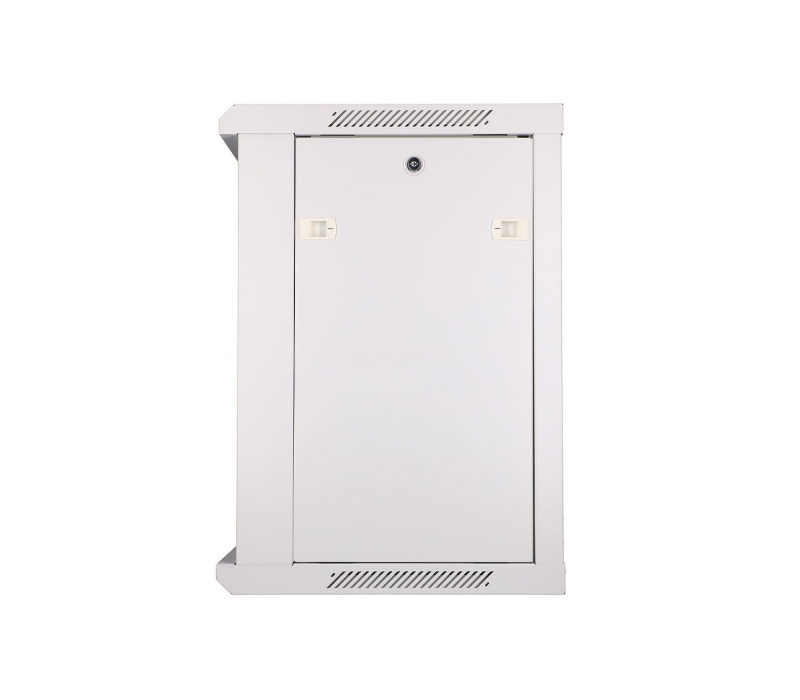 468949 Extralink Szafka wisząca rack 12U 600x450 szara szklane drzwi 