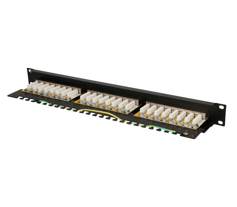 468951 Extralink CAT6 STP V2 | Patchpanel | 24 porty
