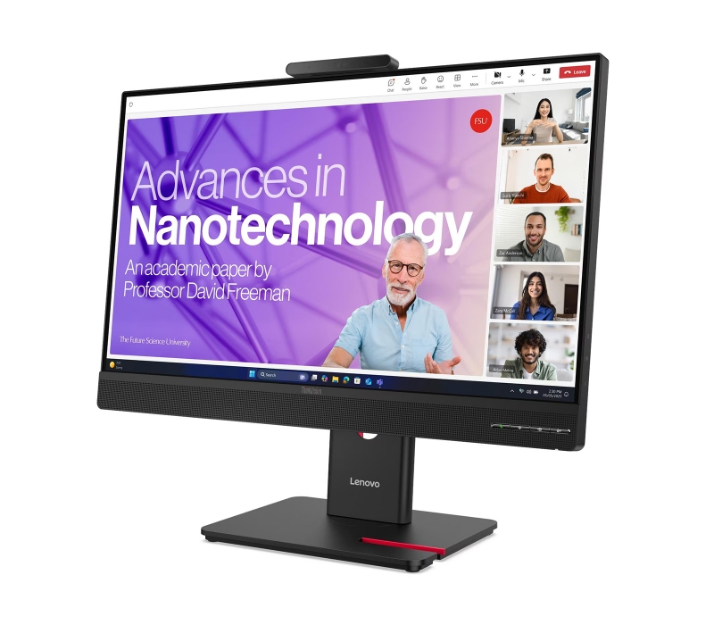 468983 Monitor Lenovo ThinkVision T24-4v/23,8" Full HD IPS/16:9/48-120 Hz/DP/HDMI/VGA/USB HUB/GŁOŚNIKI/PIVOT/3 lata carry-in