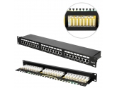 469432 Extralink CAT6 STP V2 | Patchpanel | 24 porty