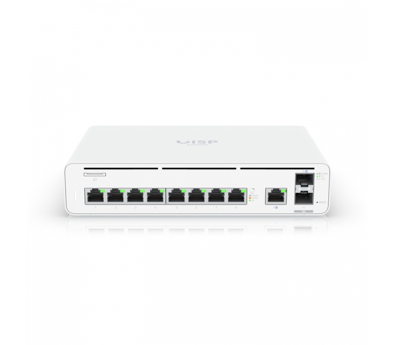 469715 UBIQUITI Ubiquiti UISP-Console-EU | Kontroler | Switch/Gateway, 2x 10G SFP+, 9x GbE RJ45