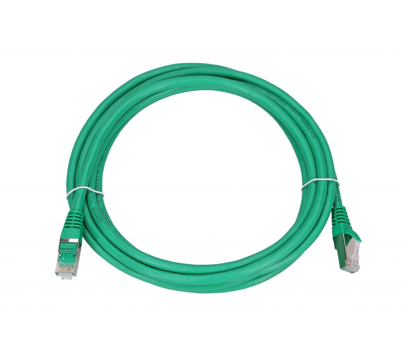 469841 Extralink Kat.6 FTP 3m | Patchcord LAN | Miedź Kabel sieciowy skrętka 1Gbit/s