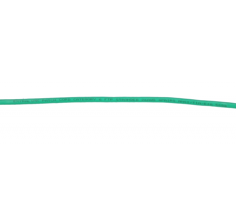 469844 Extralink Kat.6 FTP 3m | Patchcord LAN | Miedź Kabel sieciowy skrętka 1Gbit/s