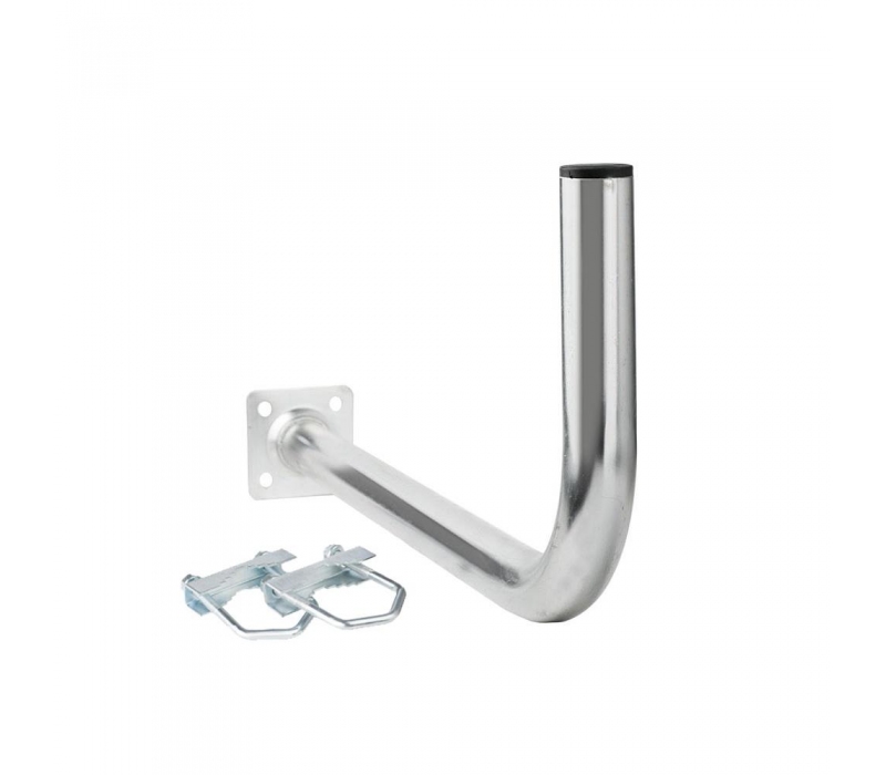469909 Extralink L600 | Uchwyt balkonowy | 600mm, z cybantami M8, stal, ocynk