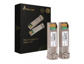470203 Extralink Moduł SFP28 25G 2-Pak 25Gbps,LC/UPC Duplex, 1310nm,  10km, single mode, DOM 