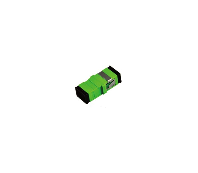 470777 Extralink SC/APC | Adapter | Jednomodowy, Simplex, bez kołnierza, zielony