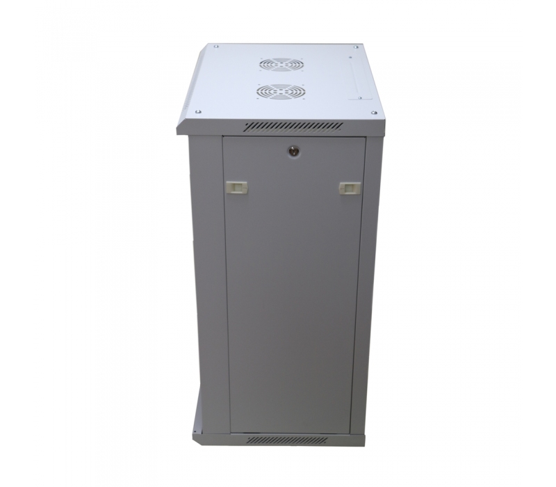 471164 Extralink Szafa rack 18U 600x600mm szara wisząca 