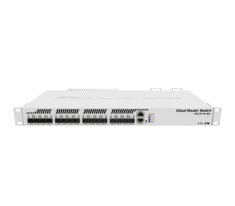 471429 Mikrotik Przełącznik 1xGbE 16xSFP+ CRS317-1G-16S+RM 