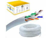 471650 Extralink Kabel sieciowy CAT6 UTP (U/UTP) V2 wewnętrzny 100M skrętka