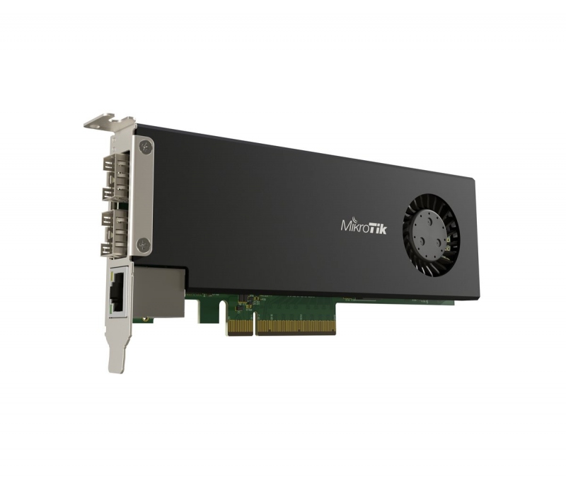 472004 Mikrotik MikroTik CCR2004-1G-2XS-PCIe | Karta PCIe | 2x SFP28, 1x RJ45 1000Mb/s, L6