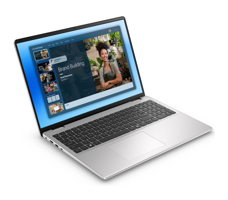 472134 Laptop Dell 16/16" WUXGA/Core 7 150U/32 GB/1 TB SSD/Win 11 Pro/3 lata ProSupport/srebrny
