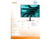 472215 Monitor 24.1" IPS Dell 210-BVJT 1920x1200  16:10 Szary